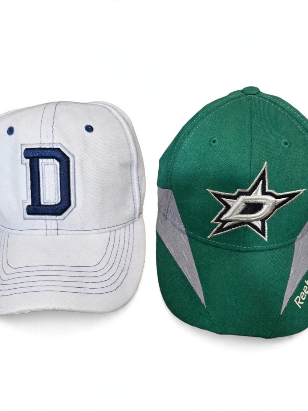Dallas Stars Hats Lot of 2 - Great for game day! 🏒